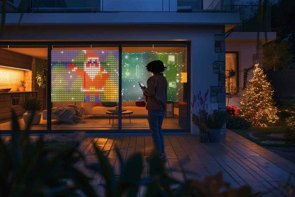 Smart LED Christmas lights-1