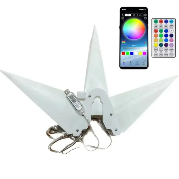 50/60CM Smart APP Firework String Lights With Remote Outdoor RGBIC Hanging Starburst Lights Christmas Tree Topper Star Light - Image 6
