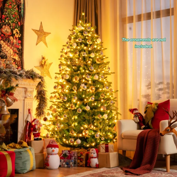 7ft App-Controlled Pre-lit Christmas Tree Multicolor Lights w/ 15 Modes - Image 4